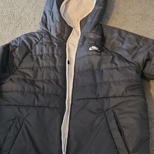 Nike Men's Dark Gray Puffer Jacket